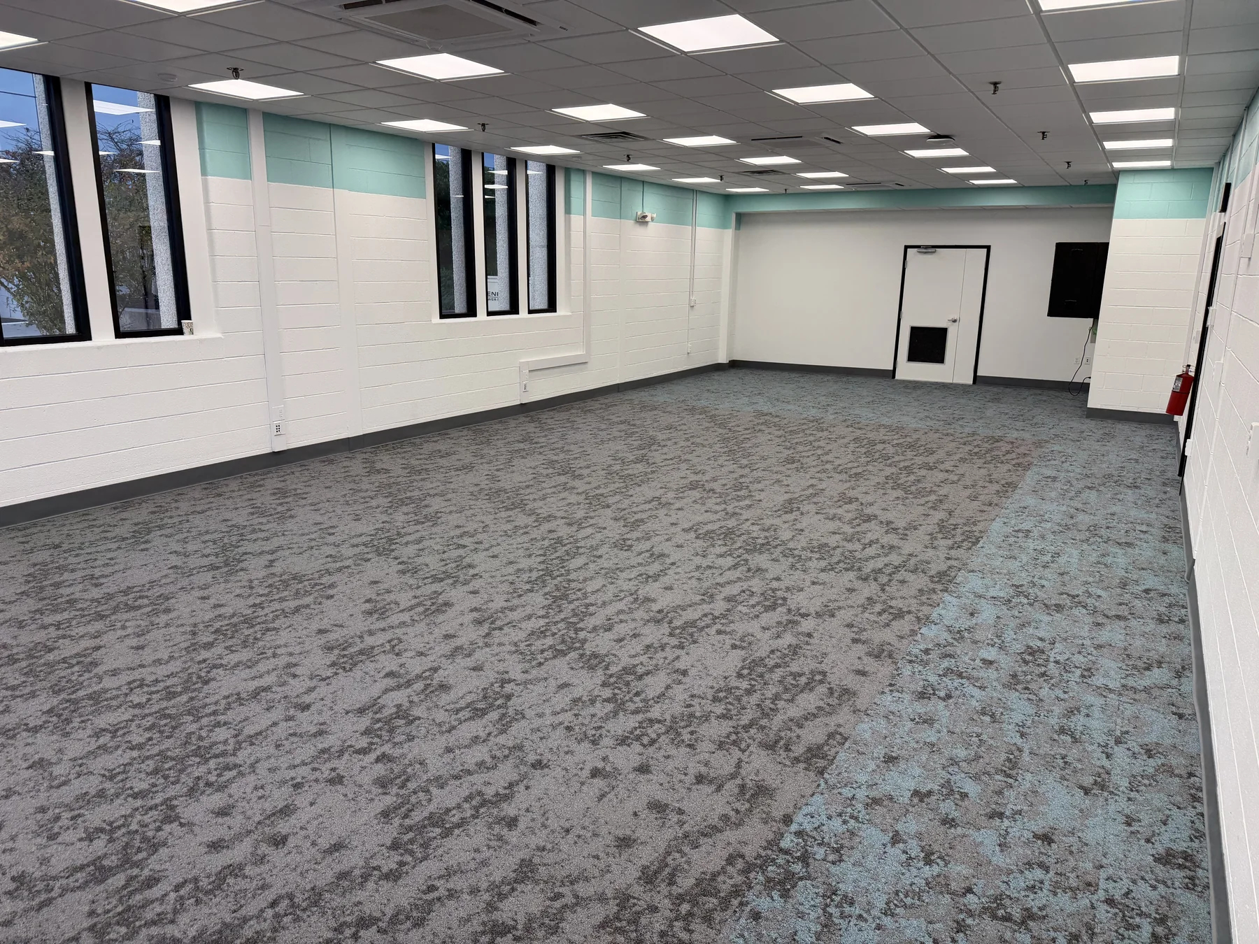 Institutional Carpet Installation